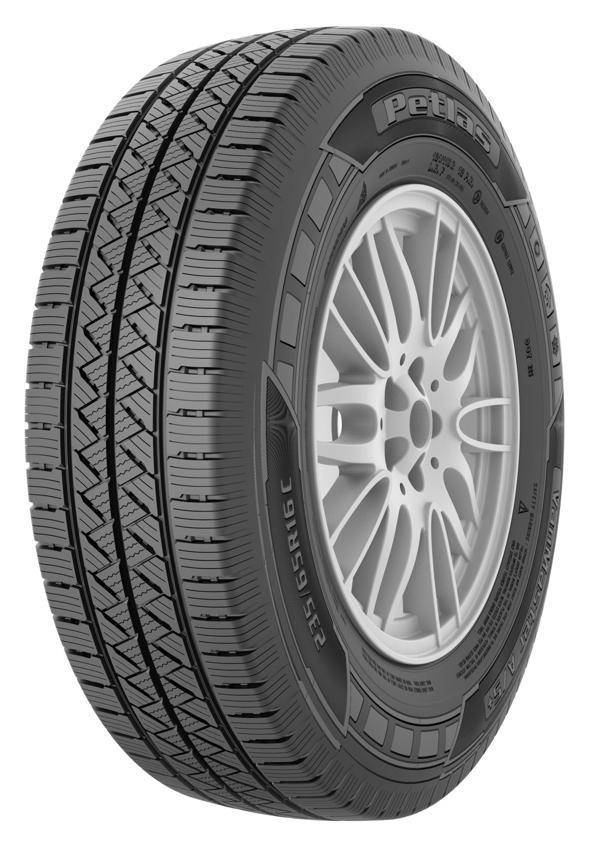 Petlas 185 R14 C TL 102/100R 8PR VANMASTER A/S + Kamyonet Dört Mevsim Lastiği (Üretim Tarihi:2025) - Image 1
