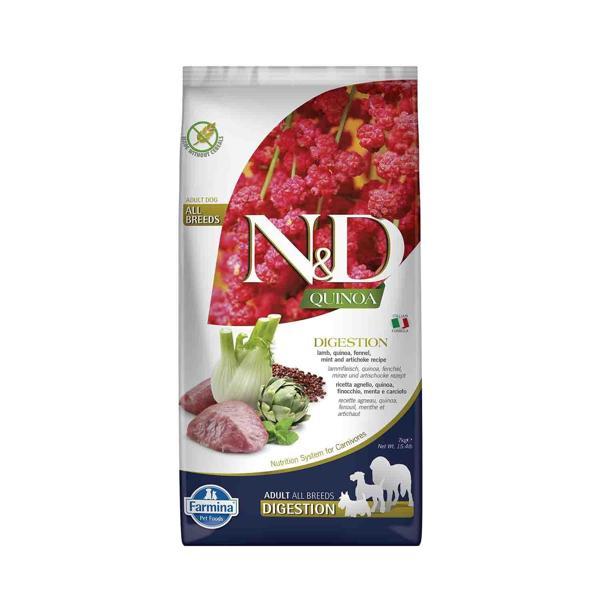 N&D Quinoa Digestion Kuzu Etli Yetişkin Köpek Maması 7 kg - Image 1