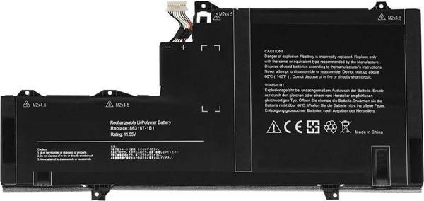 İnfostar Hp EliteBook x360 1030 G2, OM03XL Notebook Bataryası Pili - Image 1