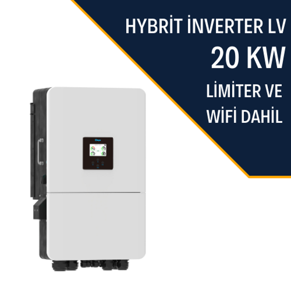 DEYE 20KW HİBRİT TRİFAZE İNVERTER LV - Image 1