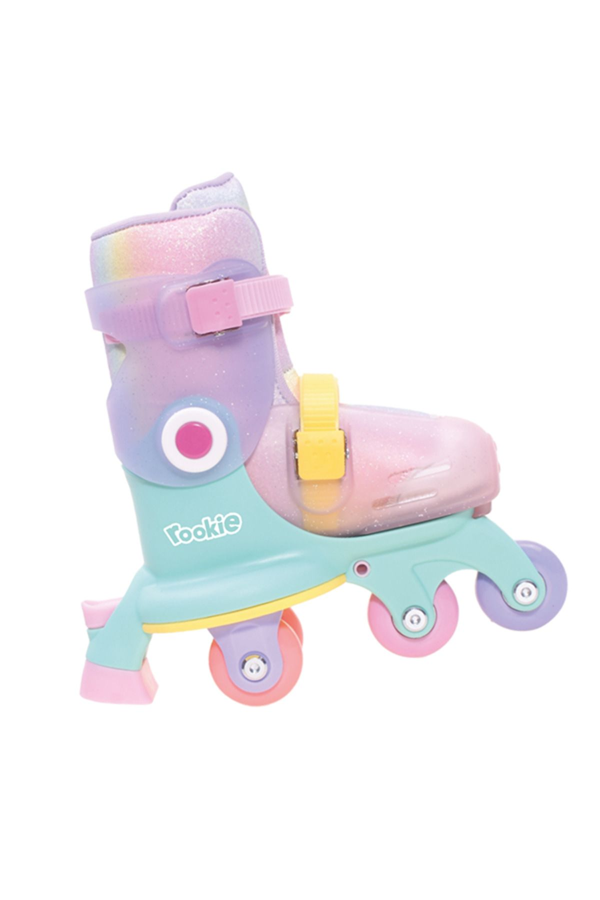 Paten Ayarlanabilir Dönüşen Tekerlekli 2 In 1 Twisty Paten - Pembe 29-32 - Image 1