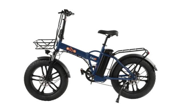 ALBA FOLD F PREMİUM 48V 10,4Ah LACİVERT ZIRHLI LASTİK - Image 1