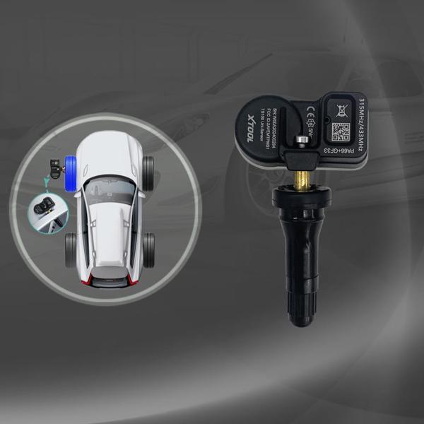XTool TS100R Çift Frekanslı Metal Versiyon Programlanabilir Lastik Basıncı İzleme Sistemi Sensörü - Image 1