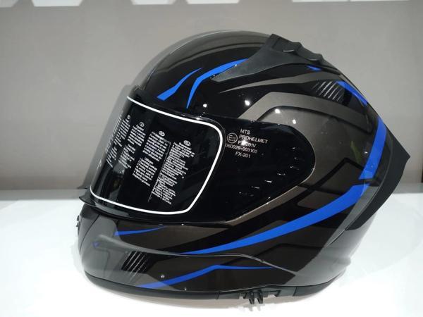 KASK MTS PRO 801 LEAD GÜNEŞ GÖZLÜKLÜ BLUE - Image 1