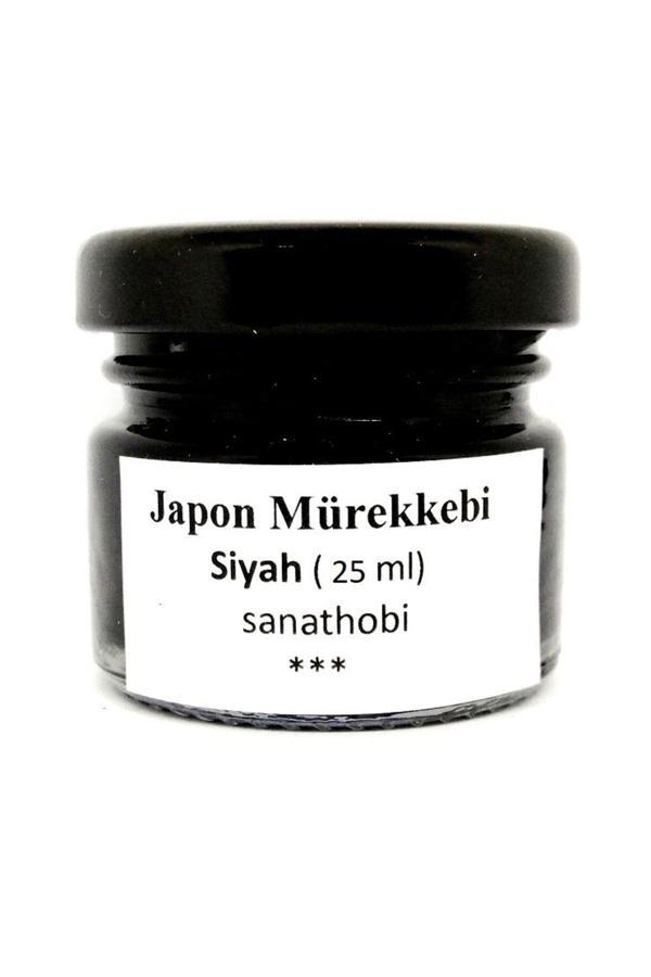 Sanathobi Japon Mürekkebi-Kaligrafi-Hat Çizim-Resim Üstün Kalite-25Ml-İnk - Image 1