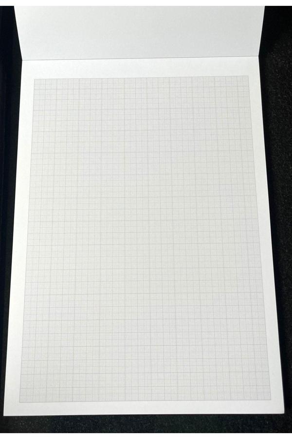 Sanathobi Kaligrafi Defteri,Copperplate Defter,Kareli Defter,50Yaprak-120Gr - Image 1