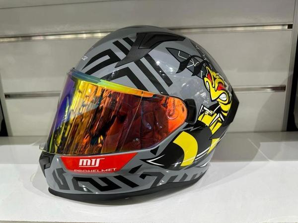 KASK MTS PRO 910 BEE GÜNEŞ GÖZLÜKLÜ GRİ - Image 1