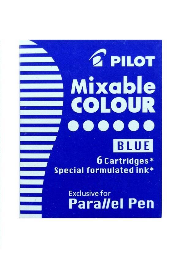 Sanathobi Pilot Parallel Pen Orjinal Kartuş Mavi (6 Adet) - Image 1