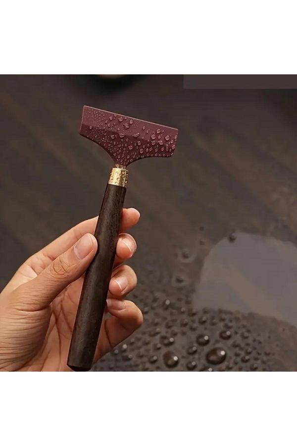 Sanathobi Silikon Yapıştırıcı, Deri Yapıştırıcı, Ahşap Saplı, El Yapımı, Ahar-Murakka Yapıştırma, 1.Kalite - Image 1