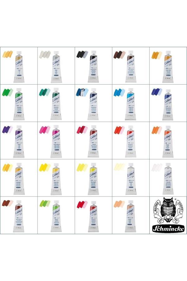 Schmincke College Oil Yağlı Boya 35 Ml-Set (24 Adet) - Image 1