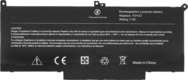 İnfostar Dell Latitude 7290 Notebook Bataryası Pili - Ver.2 - 4 Cell - Image 1