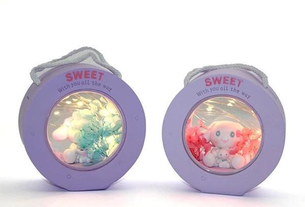Polyester Hello Kitty Cinnamoroll Masa Üstü Lamba Alk1619 - Image 1