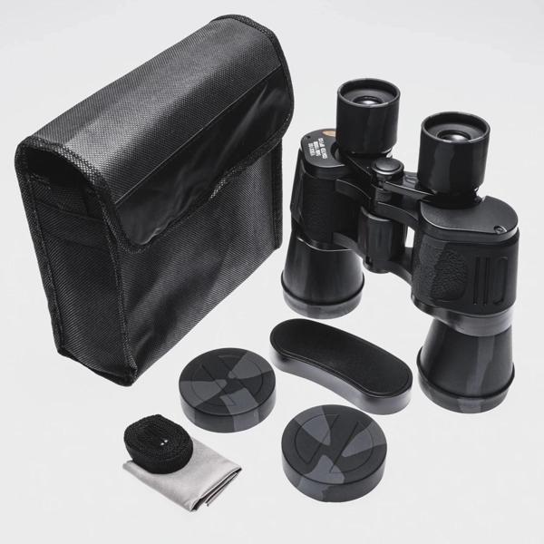 100x100 Kauçuk Kaplamali Mavi Cam Mercekli Dürbün 56m/1000m - Image 1