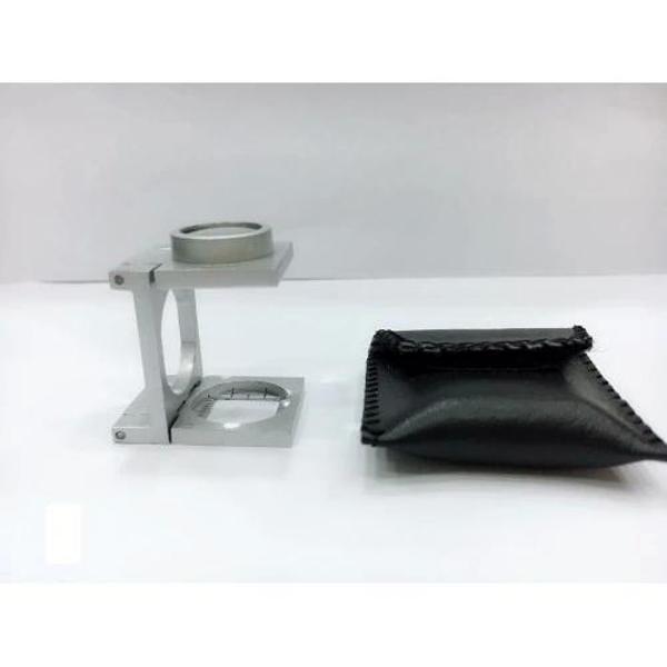 1cm Full Çelikkaplı Full Çelik Kaplı Katlamalı Büyüteç Th9008a - Image 1