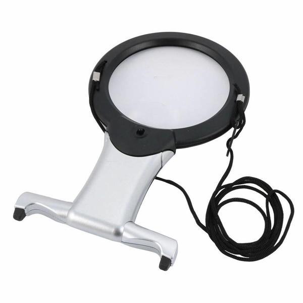 2x 6x Led Eller Serbest,boyun Asılı,dıkış,okuma İçin En Uygun Büyüteç 11b1 - Image 1
