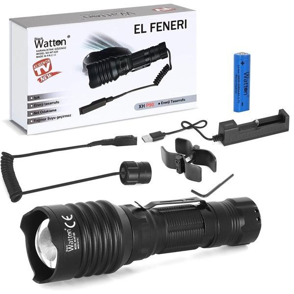 Tg-10 Şarjlı Profesyonel Av Feneri  Wt-620 - Image 1