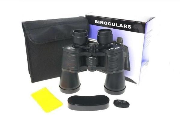 7x50 Kauçuk Kaplamalı Mavı Cam Mercekli Dürbün - Image 1