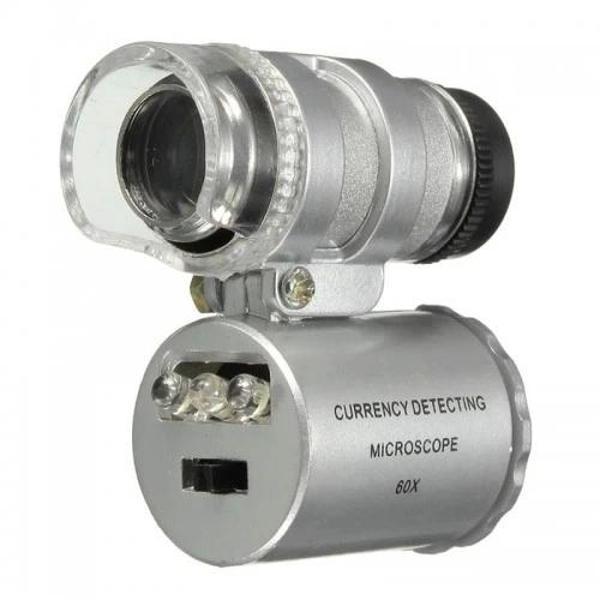 Iphone5 Için Uyumlu Kapaklı Lens Mikroskop Taşınabilir Mini Cep Boyutu Led Mikroskop No.9882ip5ii - Image 1