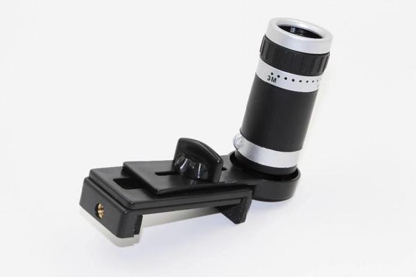 8x18 Zoom Teleskop Telefon Kamera Lensi Mini El Dürbünü - Image 1