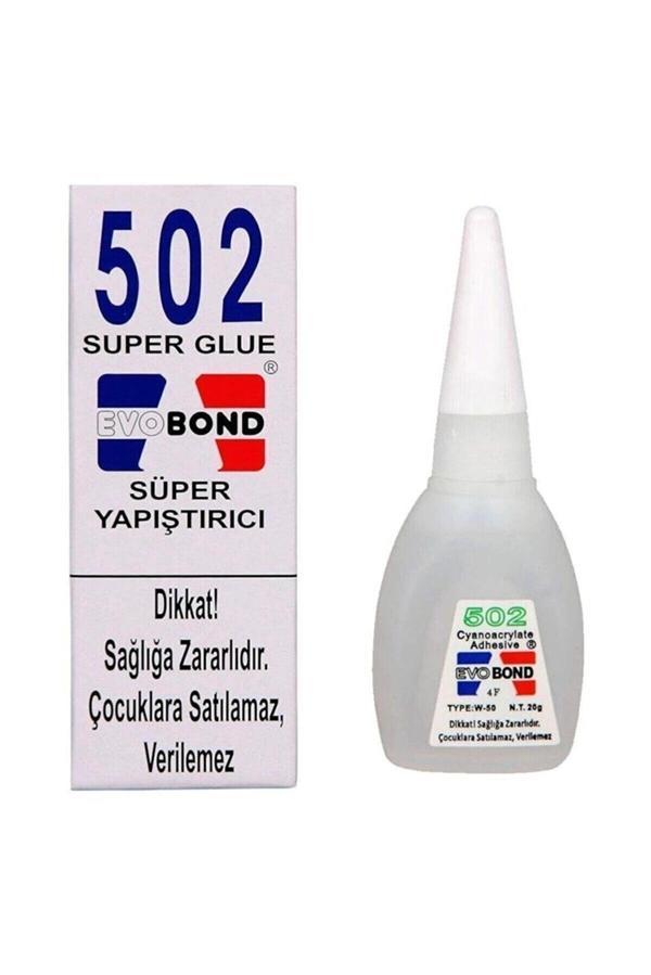Evobond 502 Japon Yapıştırıcısı Süper Glue 20 Gr - Image 1