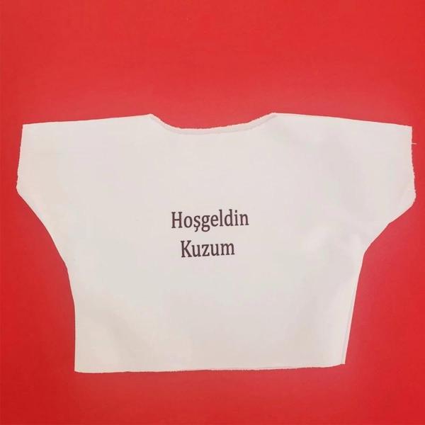 Hoşgeldin Kuzum Yazılı Oyuncak Tişörtü - Image 1