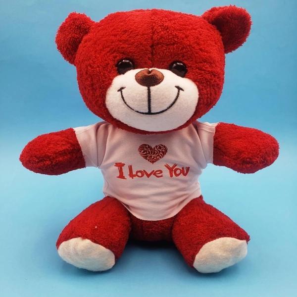 Kırmızı I Love You Ayıcık - Image 1