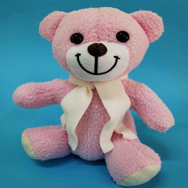 Pembe Peluş Oyuncak Ayıcık - Image 1