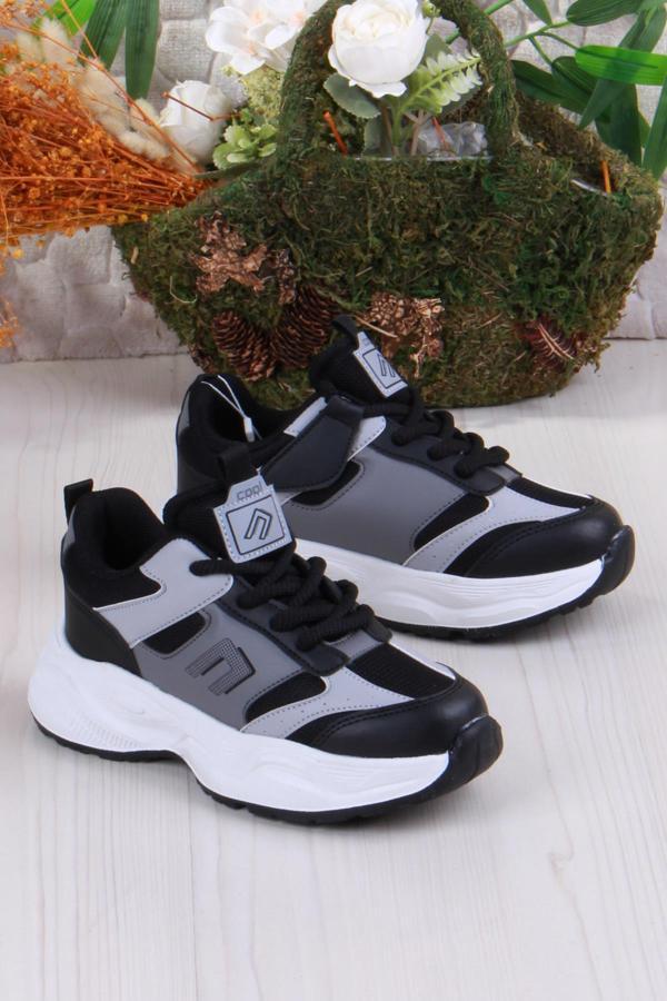 Fort Cool Birian Rahat Hafif Çırtlı Bağcıklı Çocuk Ayakkabı - Image 1