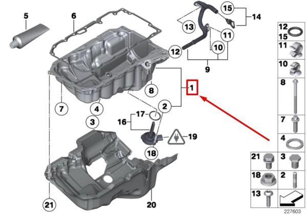 Bmw 1 Serisi-1 Serisi-2 Serisi-3 Serisi-F31-F34-4F32-4 Serisi-F36-F07-5 Serisi-F11 N47N 2010-2018 Ya - Image 1