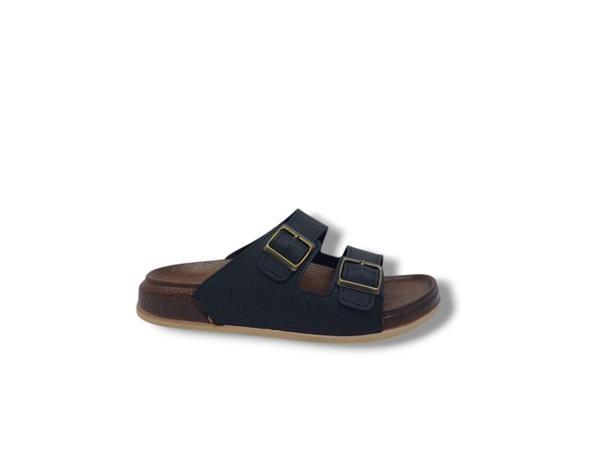 Witta 55201 Unisex Siyah Tokalı Günlük Kullanım Terlik - Image 1