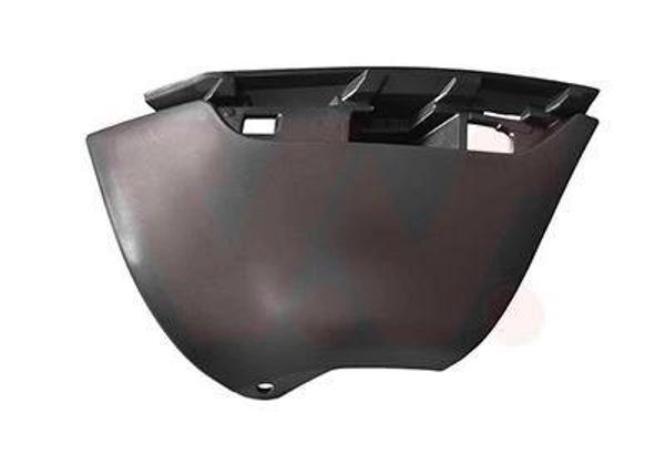 Renault Clio- 4- Sport Tourer- 2016-2019  Arka Tampon Ucu Sağ Siyah (Reflektör Delikli)(Tw) (Oem No: - Image 1