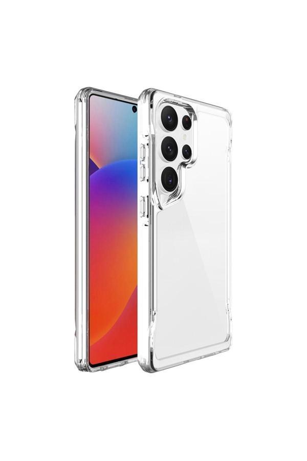 Nsm Tech Galaxy S25 Ultra Kılıf Zore T-Max Kapak - Şeffaf - Image 1