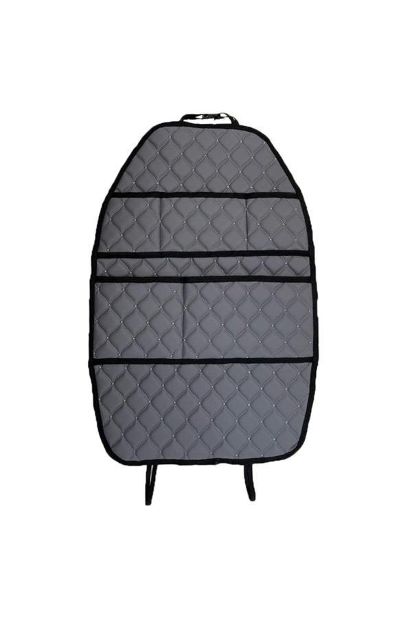 Caraks Renault Clio 3 Hb 2006-2012 Arası Oto Koltuk Arkası Organizer Suni Deri 1 Adet 004 - Image 1