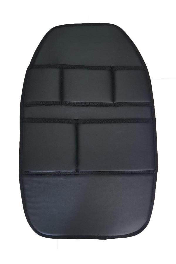 Caraks Hyundai I30 2012-2016 Arası Uyumlu Oto Koltuk Arkası Organizer Suni Deri 1 Adet Siyah - Image 1