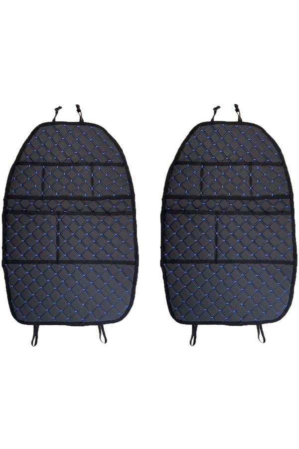 Caraks Volvo S40 1999 - 2004 Arası Oto Koltuk Arkası Organizer Suni Deri 2 Adet 018 - Image 1