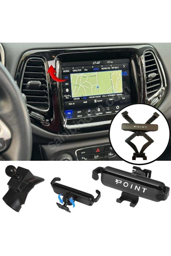 Caraks Jeep Compass Cep Telefonu Tutacağı Havalandırma Robotik Açılır Kapanır 2017 - 2020 Arası - Image 1