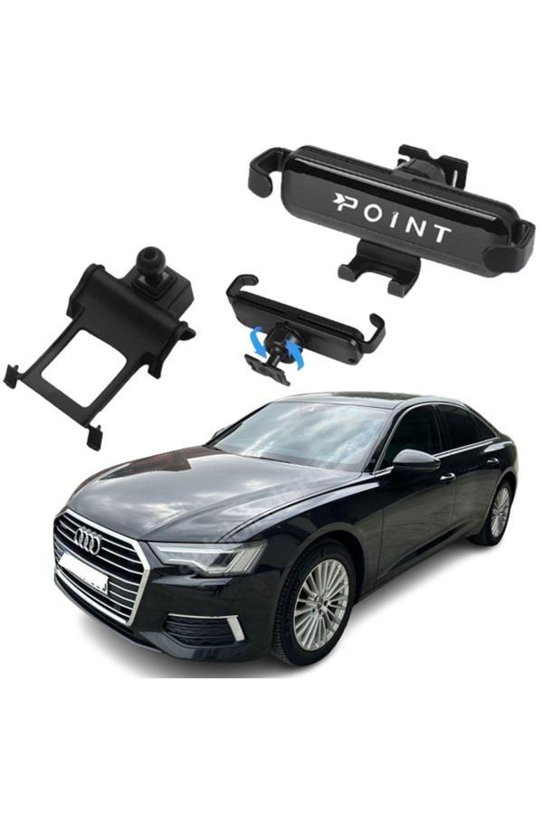 Caraks Audi A6 Araca Özel Cep Telefon Tutacağı Robotik Oynar Başlıklı 2019 - 2022 Arası Profesyonel Ürün - Image 1