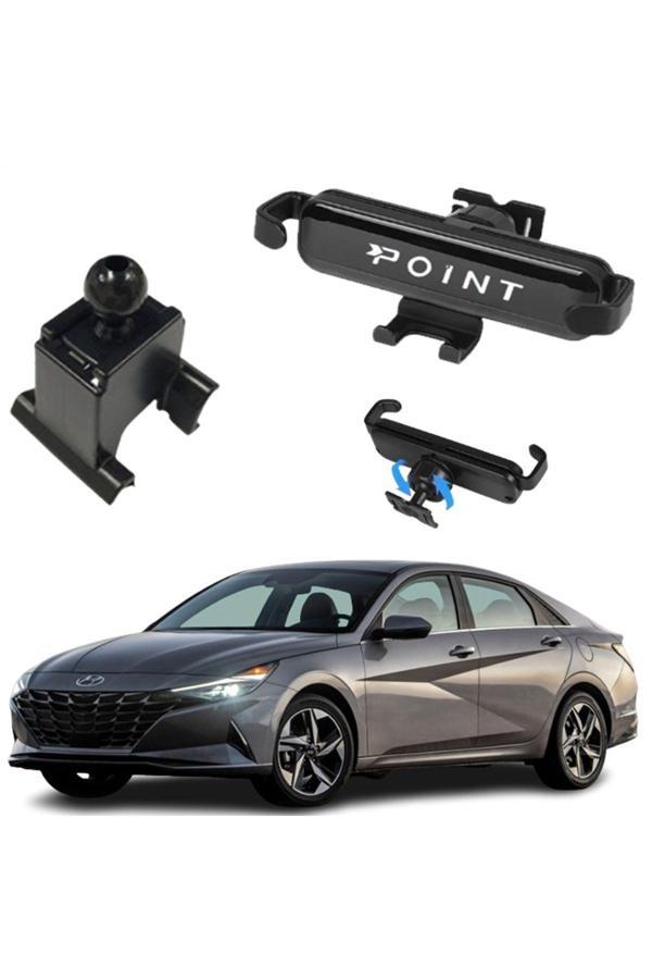 Caraks Hyundai Elantra Araca Özel Cep Telefonu Tutacağı Robotik Oynar Başlıklı 2021-2024 Arası Profesyonel - Image 1