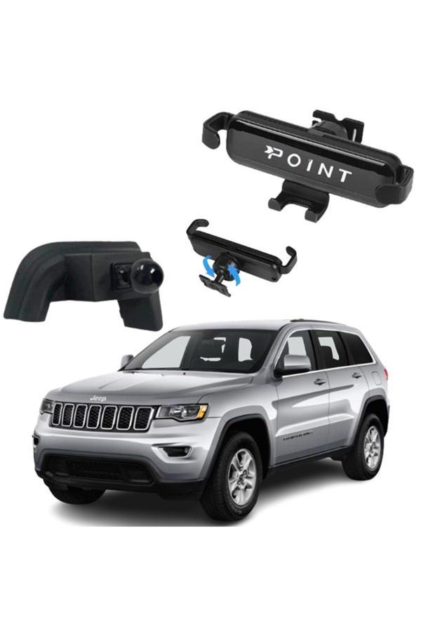 Caraks Jeep Grand Cherokee Araca Özel Cep Telefon Tutacağı Robotik Oynar Başlık 2011-2018 Arası Profesyonel - Image 1