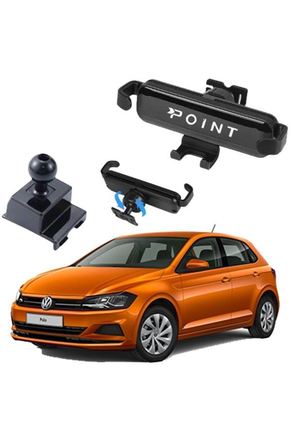 Caraks Vw Polo Araca Özel Cep Telefon Tutacağı Robotik Oynar Başlıklı 2018 - 2024 Arası Profesyonel Ürün - Image 1