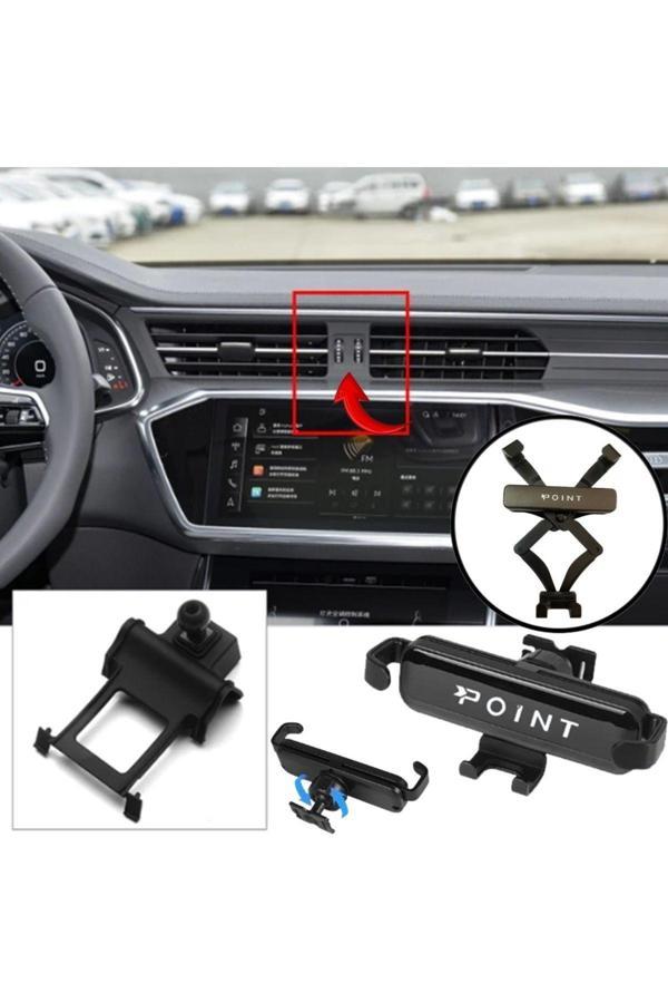 Caraks Audi A6 Cep Telefonu Tutacağı Havalandırma Robotik Açılır Kapanır 2019 - 2022 Arası - Image 1