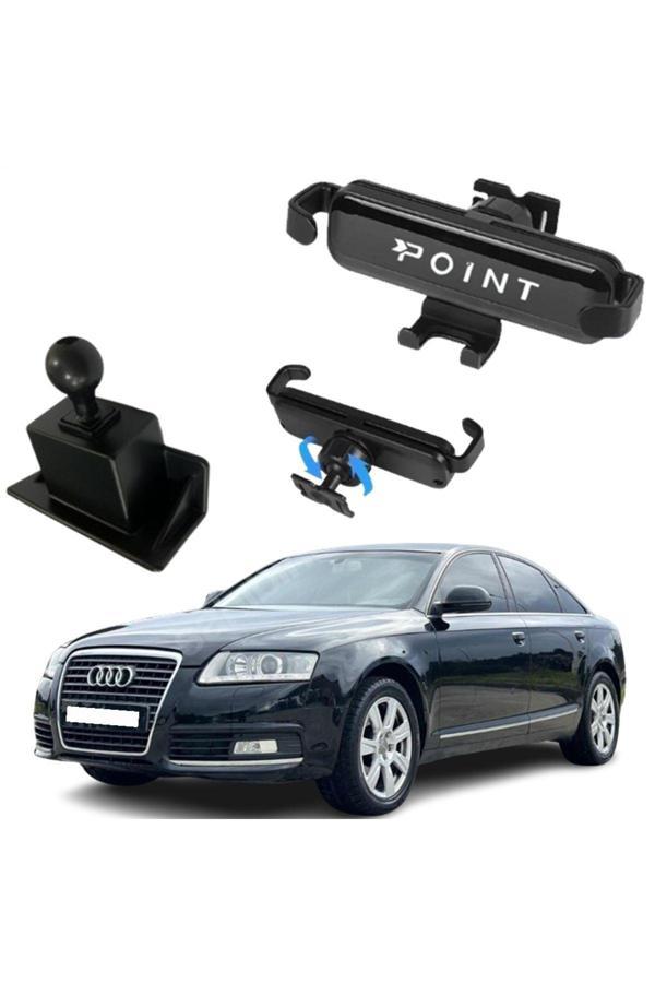 Caraks Audi A6 Araca Özel Cep Telefon Tutacağı Robotik Oynar Başlıklı 2005 - 2011 Arası Profesyonel Ürün - Image 1