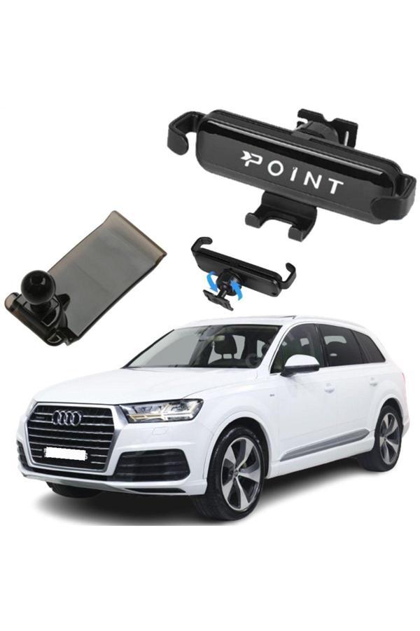 Caraks Audi Q7 Araca Özel Cep Telefon Tutacağı Robotik Oynar Başlıklı 2015-2019 Arası Profesyonel Ürün - Image 1
