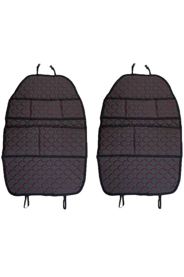 Caraks Toyota Yaris Hb 2012-2020 Arası Oto Koltuk Arkası Organizer Suni Deri 2 Adet 016 - Image 1