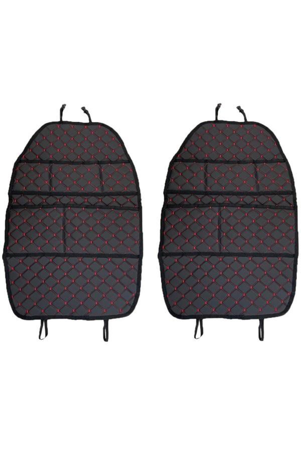 Caraks Fiat Doblo 2 2010-2021 Arası Oto Koltuk Arkası Organizer Suni Deri 2 Adet 016 - Image 1