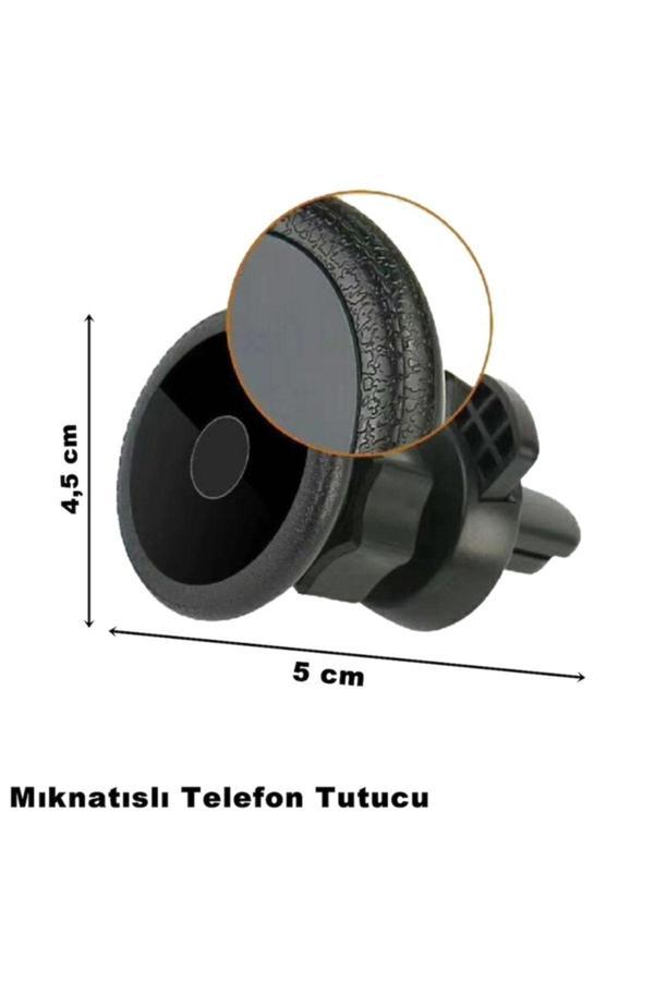 Point Manyetik Mıknatıslı Havalandırma Araç Telefon Tutucu Ithal - Image 1