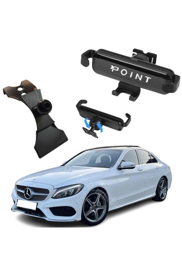 Caraks Mercedes C Seri Araçlara Özel Cep Telefon Tutacağı Robotik Oynar Başlık 2014-2018 Arası Profesyonel - Image 1