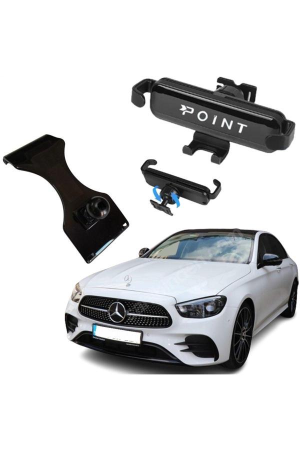 Caraks Mercedes E Seri Araçlara Özel Cep Telefon Tutacağı Robotik Oynar Başlık 2016-2024 Arası Profesyonel - Image 1