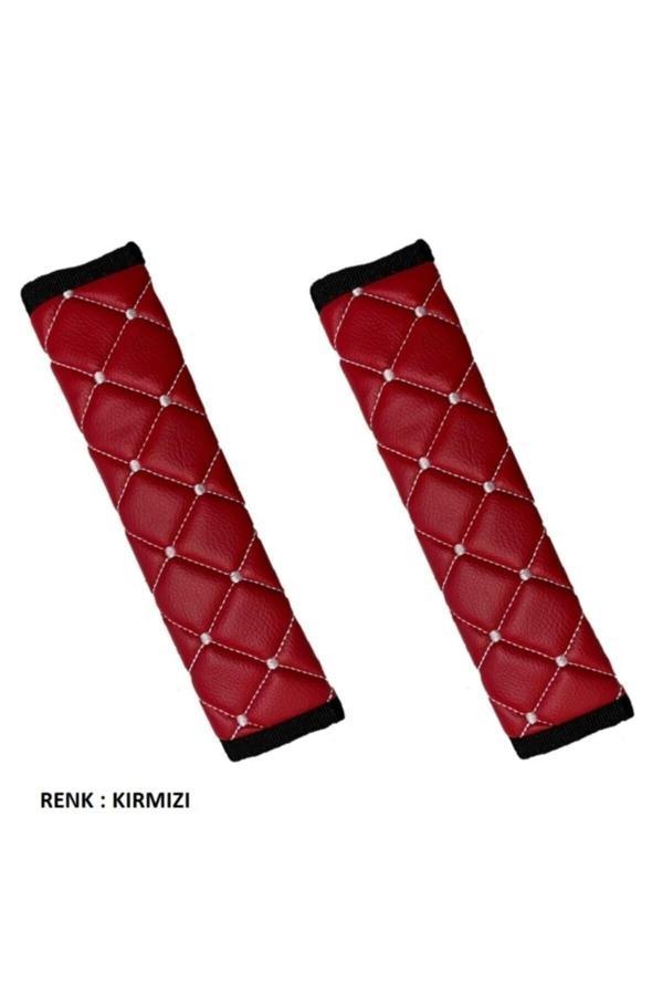 Caraks Kia Clarus Emniyet Kemer Konforu Renk-Kırmızı - Image 1