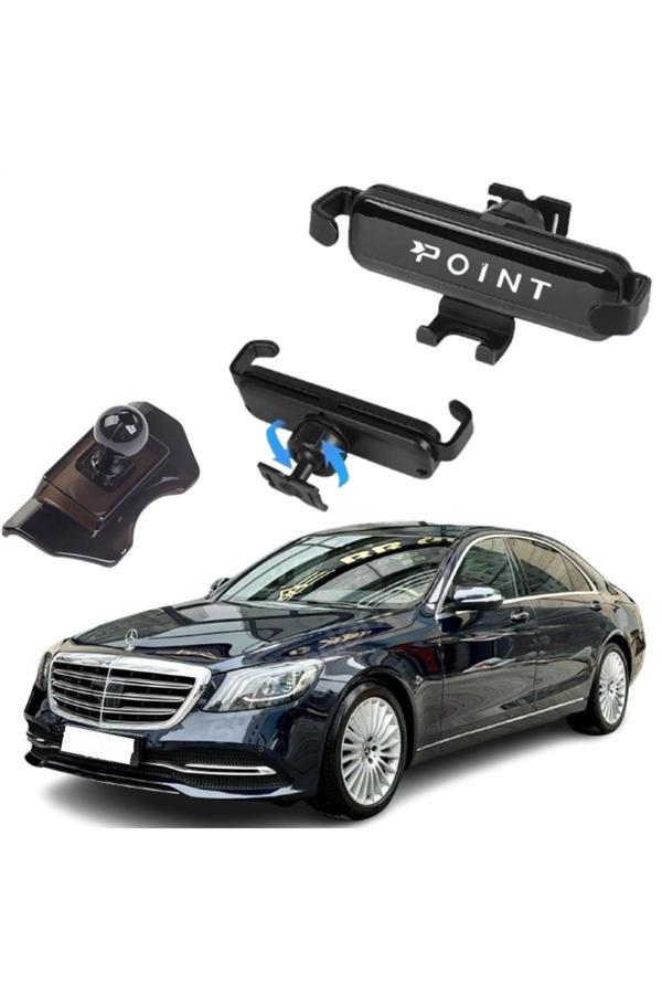Caraks Mercedes S Araca Özel Cep Telefon Tutacağı Robotik Oynar Başlıklı 2013-2019 Arası Profesyonel Ürün - Image 1